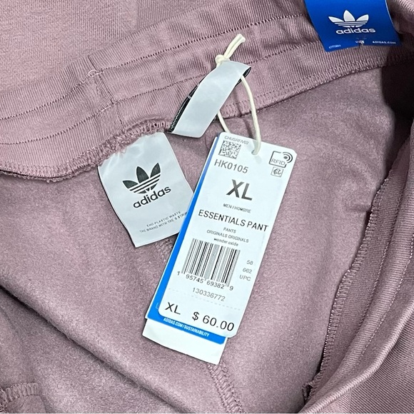 New XLarge Adidas Essentials Muave Sweatpant Jogger With Pockets - Picture 4 of 4